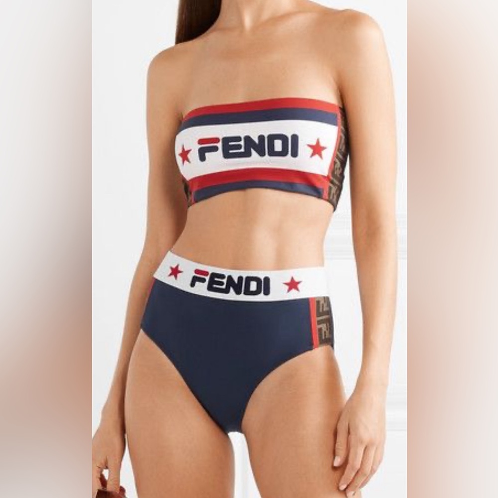 Fendi x Fila 2 Piece Bikini